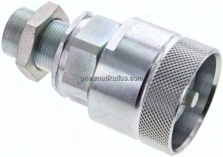 Schott-Schraubkupplung, Stecker Baugr.6, 18 L (M26x1,5)