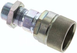 Schott-Schraubkupplung, Stecker Baugr.2, 12 S (M20x1,5)