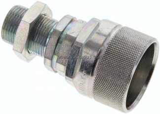 Schott-Schraubkupplung, Stecker Baugr.3, 14 S (M22x1,5)