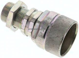 Schott-Schraubkupplung, Stecker Baugr.3, 16 S (M24x1,5)