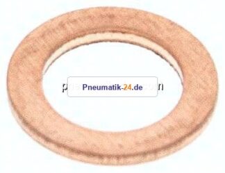Dichtring aus Kupfer (6,2x9,9x1 mm)