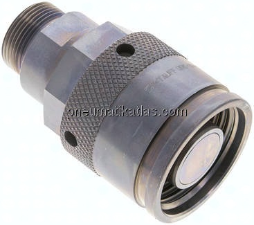 Hydraulik-Rohrleitungskupplung, Stecker Baugr.6, 25 S (M36x2)