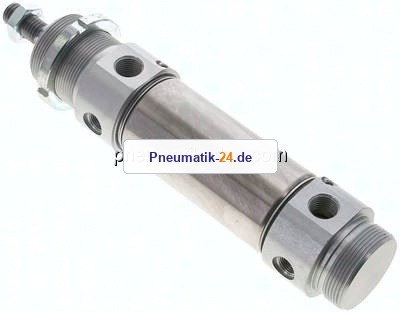 Rundzylinder, Kolben 40 mm, Hub 25 mm