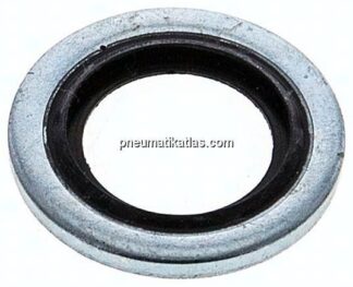 Hydraulik-Dichtring mit NBR-Einlage, für Gewinde G 1/4"