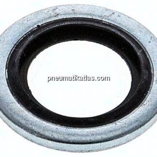 Hydraulik-Dichtring mit NBR-Einlage, für Gewinde G 1/4"