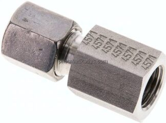 Aufschraub-Schneidringverschr. G 1/4"-6 S (M14x1,5), 1.4571