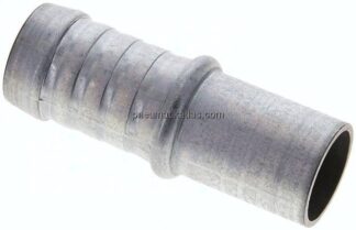 Schlauchnippel Rohr 22, Schl. 21 - 22mm, Stahl verzinkt
