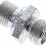 Gerade Schneidringverschr. G 1/4"-8 L (M14x1,5), ohne Mutter & Schneidring, Stahl verzinkt