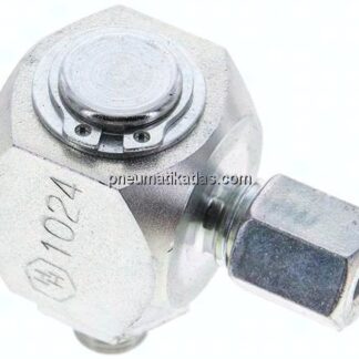 HD-Winkel-Einschraub-Drehverschraubung M 10x1-6 L (M12x1,5)
