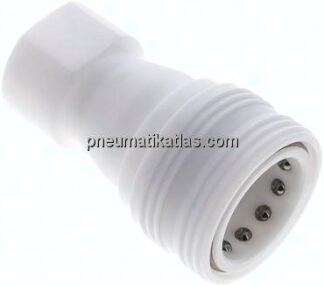 Kupplung ISO 7241-1B, Muffe, G 1"(IG), POM