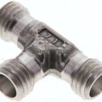 T-Schneidringverschraubung 6 L (M12x1,5), ohne Mutter & Schneidring, 1.4571