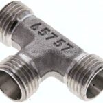 T-Schneidringverschraubung 10 L (M16x1,5), ohne Mutter & Schneidring, 1.4571