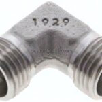 Winkel-Schneidringverschraubung 10 L (M16x1,5), ohne Mutter & Schneidring, 1.4571