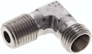 Winkel-Schneidringverschraub. R 1/4"-8 L (M14x1,5), ohne Mutter & Schneidring, 1.4571
