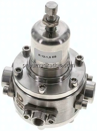 Druckregler, 1.4404, G 1/2", 0,5 - 8bar (nicht rücksteuerbar)