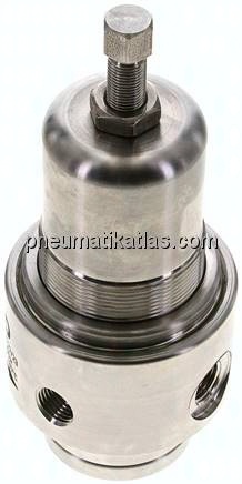 Druckregler, 1.4404, G 1/4", 1 - 15bar (für aggressive Gase)