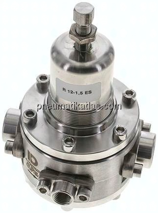 Druckregler, 1.4404, G 1/2", 0,1 - 1,5bar (Standard)