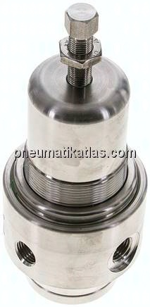 Druckregler, 1.4404, G 1/4", 0,1 - 1,5bar (nicht rücksteuerbar)