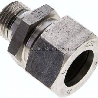 Gerade Schneidringverschr. G 1/2"-22 L (M30x2), 1.4571