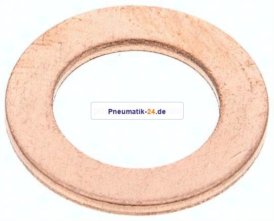 Dichtring aus Kupfer (12,2x19,9x1,5 mm)