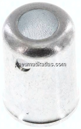 Schlauchhülse für Niederdruckschlauch DN3(8,5 - 9mm) Stahl