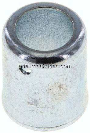 Schlauchhülse für Niederdruckschlauch DN8(13,5 - 14mm) Stahl