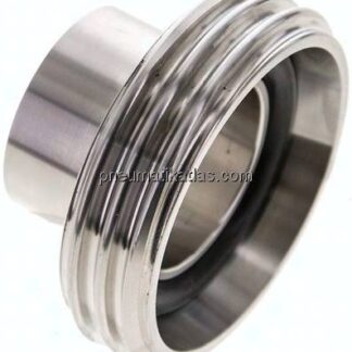 Gewindestutzen (Milchgewinde) Rd 52 x 1/6"-29,0mm, 1.4404
