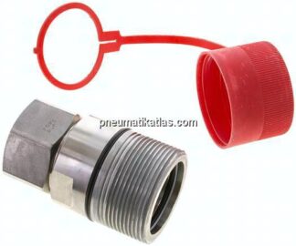 Edelstahl-Schraubkupplung, Muffe Baugr.8, G 1-1/2"(IG)