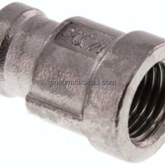 Rundmuffe Rp 1/4"-Rp 1/8", 1.4408