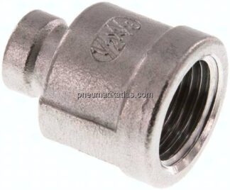 Rundmuffe Rp 1/2"-Rp 1/8", 1.4408