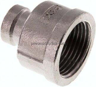 Rundmuffe Rp 1"-Rp 3/8", 1.4408