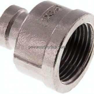 Rundmuffe Rp 1"-Rp 3/8", 1.4408