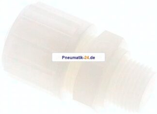 Gerade Verschraubung G 1/2"-20x13mm, PVDF