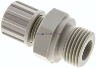 Gerade Verschraubung G 1/2"-10x4mm, Polypropylen