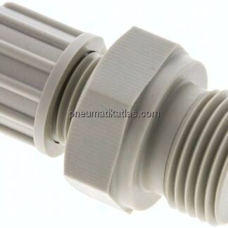 Gerade Verschraubung G 1/2"-10x4mm, Polypropylen
