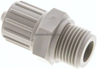 Gerade Verschraubung G 1/2"-12x6mm, Polypropylen