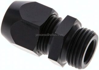 Gerade Verschraubung G 1/2"-15x9mm, Aluminium