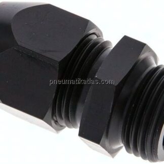 Gerade Verschraubung G 1/2"-15x9mm, Aluminium