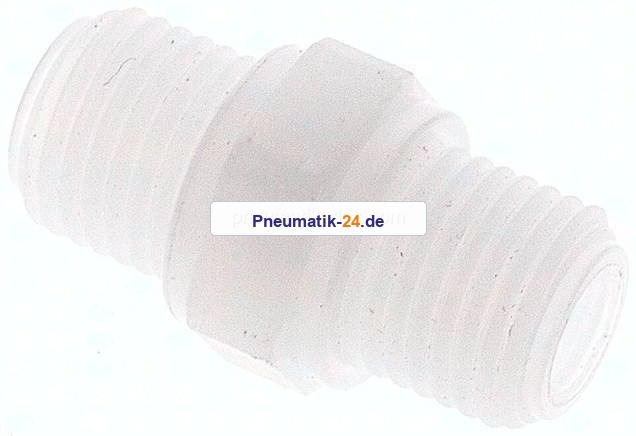 Doppelnippel G 1/4"-G 1/4", Polypropylen