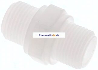 Doppelnippel G 3/8"-G 3/8", Polypropylen