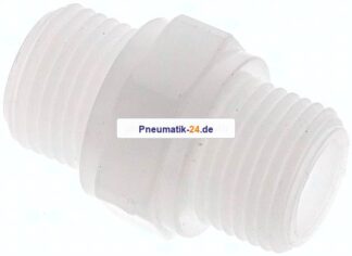 Doppelnippel G 1/2"-G 1/2", Polypropylen