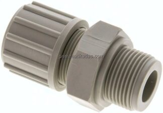 Gerade Verschraubung G 3/4"-20x13mm, Polypropylen