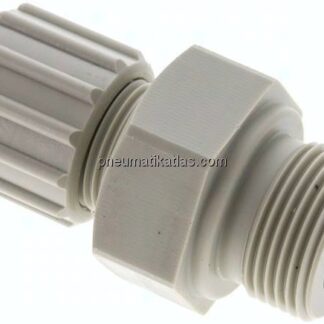 Gerade Verschraubung G 3/4"-15x9mm, Polypropylen