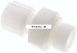 Gerade Verschraubung G 3/4"-15x9mm, PVDF