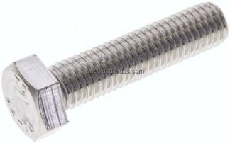 Sechskantschraube DIN 933, M 12x50, Edelstahl A4