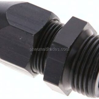 Gerade Verschraubung G 3/8"-10x4mm, Aluminium