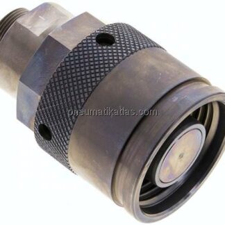 Hydraulik-Rohrleitungskupplung, Stecker Baugr.6, 18 L (M26x1,5)