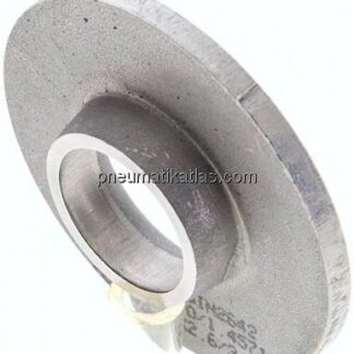 Vorschweißbördelscheibe DN20-PN10, 26,9x2,5mm, 1.4571
