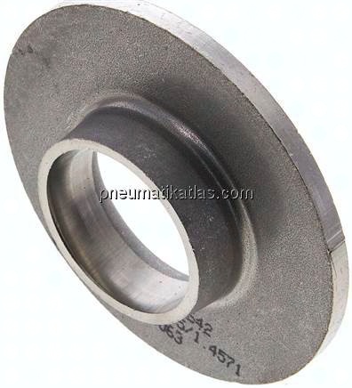 Vorschweißbördelscheibe DN25-PN10, 33,7x2,5mm, 1.4571