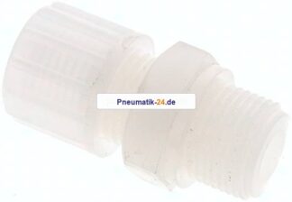 Gerade Verschraubung G 3/8"-10x4mm, PVDF